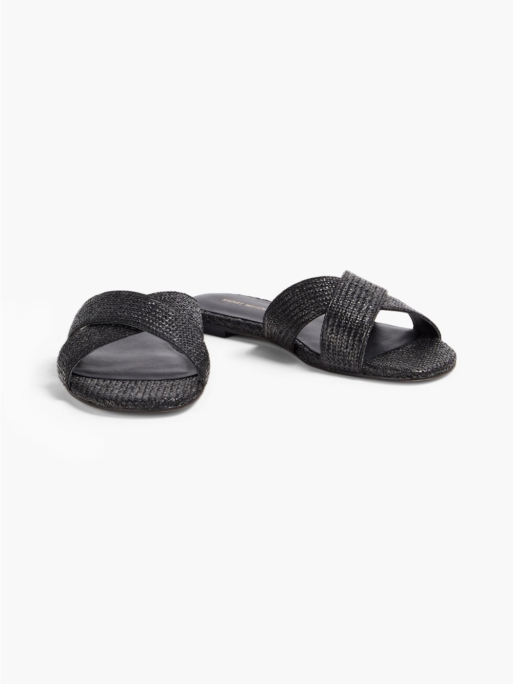 Stuart Weitzman Raffia Sandals worn twice